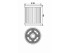 ΦΙΛΤΡΟ ΛΑΔΙΟΥ HF143/Y4006 (MEIWA FILTERS)