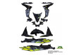 ΚΟΥΣΤΟΥΜΙ ΠΛΗΡΕΣ ΣΕΤ ΠΛΑΣΤΙΚΑ SYM VF 185 (EURO 4-5) (VR46 SPECIAL EDITION) (RAPIDO)