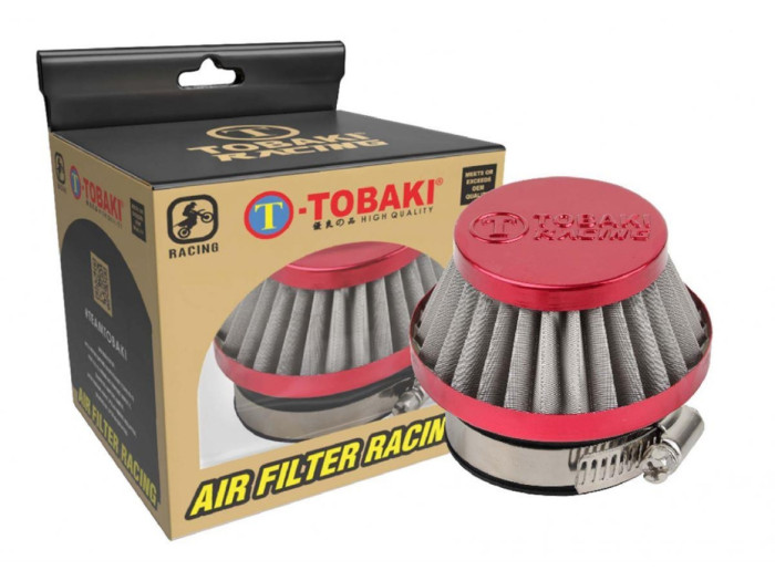 ΦΙΛΤΡΟΧΩΑΝΗ RACING (46MM) ΚΟΚΚΙΝΗ ΚΟΝΤΗ (TOBAKI)