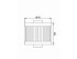 ΦΙΛΤΡΟ ΛΑΔΙΟΥ HF185/P5003 (APRILIA - PEUGEOT - BMW - ADLY) (MEIWA FILTERS)