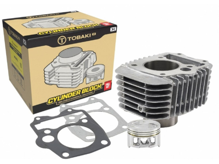ΚΥΛΙΝΔΡΟΠΙΣΤΟΝΟ RACING ΜΕ ΦΛΑΝΤΖΕΣ ΑΛΟΥΜΙΝΙΟΥ 57MM HONDA INNOVA 125 (ΚΑΡΜΠΥΡΑΤΕΡ) (TOBAKI)