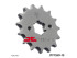 ΑΛΥΣΙΔΟΓΡΑΝΑΖΑ ΣΕΤ YAMAHA CRYPTON R 115 (02'-14') / CRYPTON R 105 (99'-04') (ΓΡ. 15/36) ΚΑΙ (ΑΛ.428HDR/104SL)