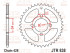 ΑΛΥΣΙΔΟΓΡΑΝΑΖΑ ΣΕΤ YAMAHA CRYPTON X 135 (2006-2014) (ΓΡ. 15/39) ΚΑΙ (ΑΛ. 428HDR/112SL)